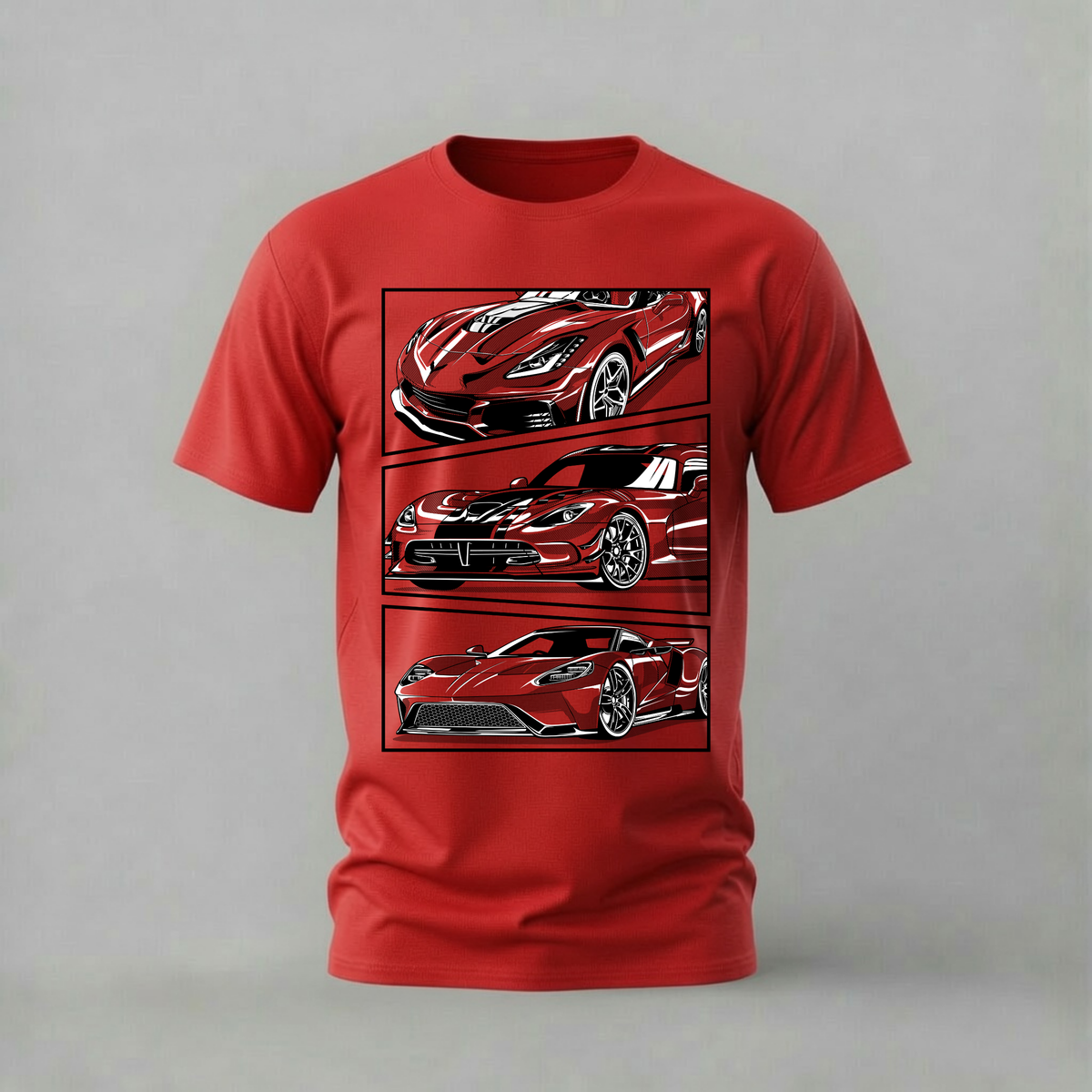 AMERICAN SUPERCARS Graphic T-Shirt