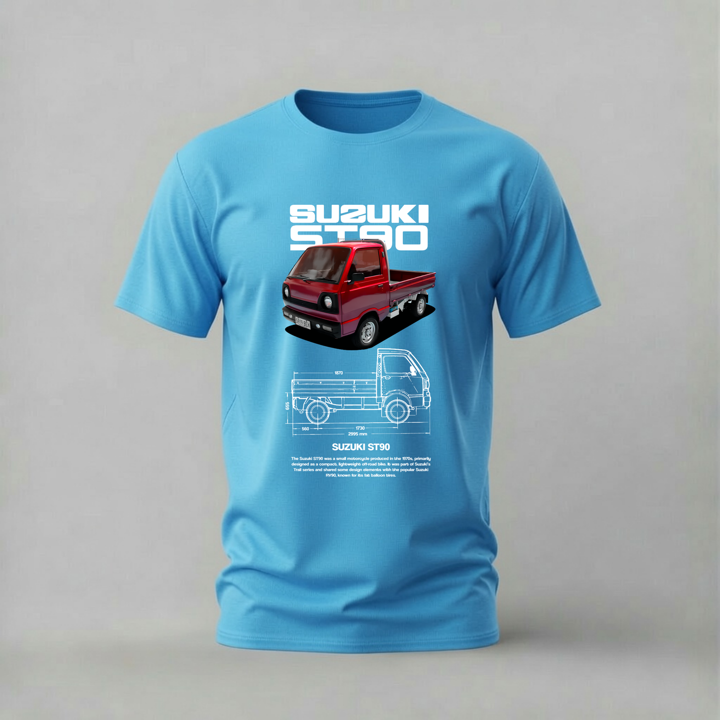 SUZUKI ST90 Mini Truck Graphic T-Shirt