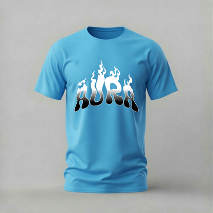 AURA Flame Graphic T-Shirt