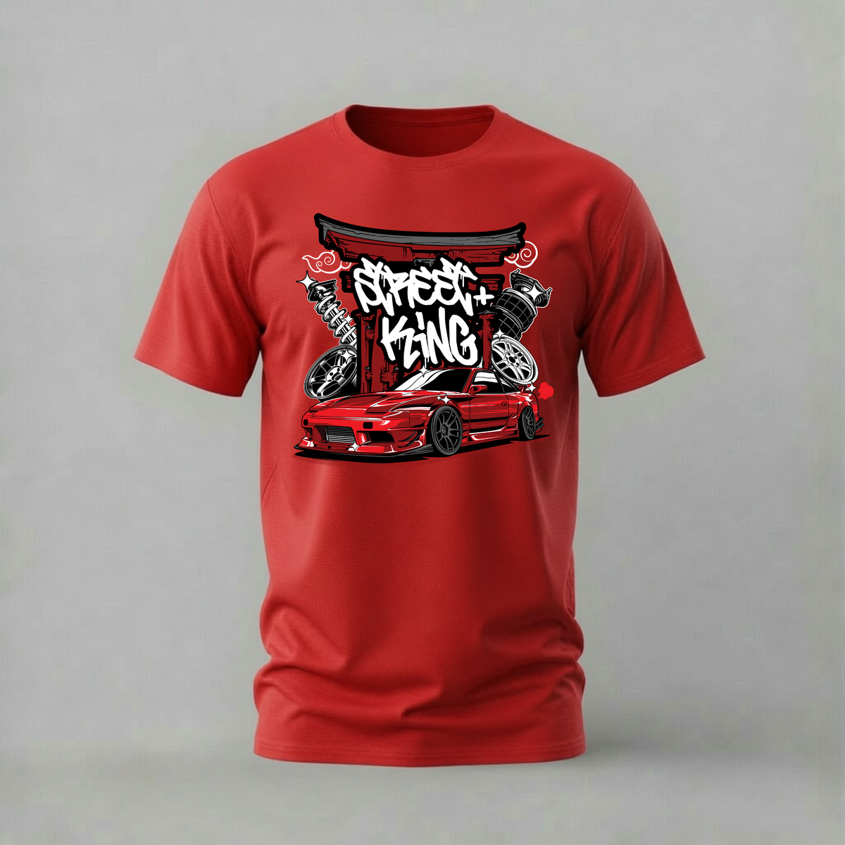 STREET KING Graphic T-Shirt
