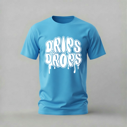 DRIPS & DROPS Graphic T-Shirt