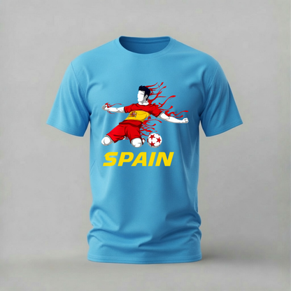 SPAIN National Team Soccer Graphic T-Shirt