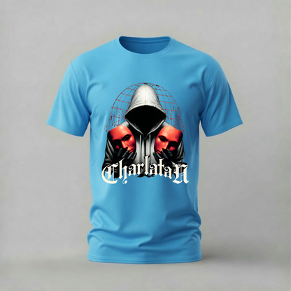 CHARLATAN Masks Graphic T-Shirt