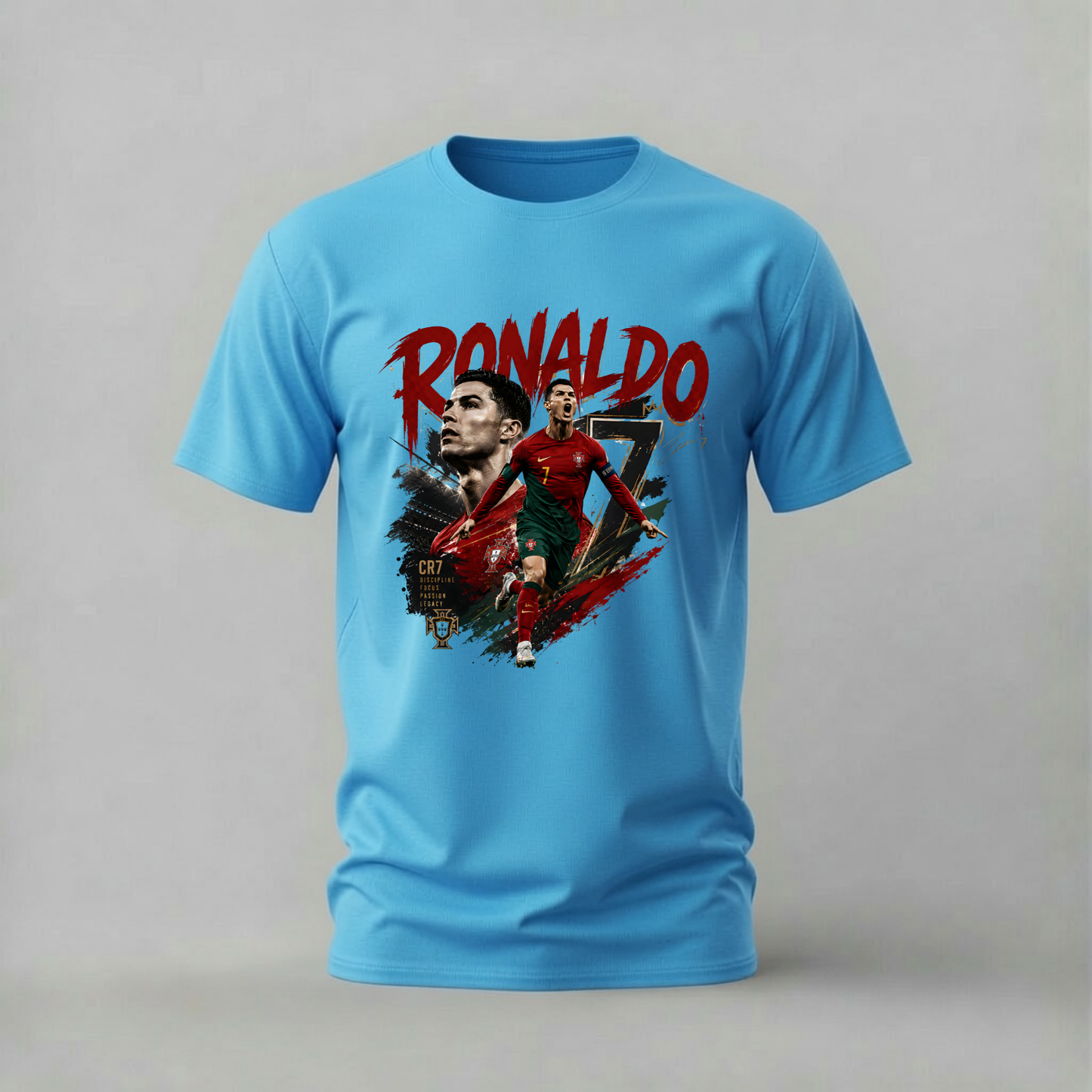 RONALDO CR7 Portugal Graphic T-Shirt