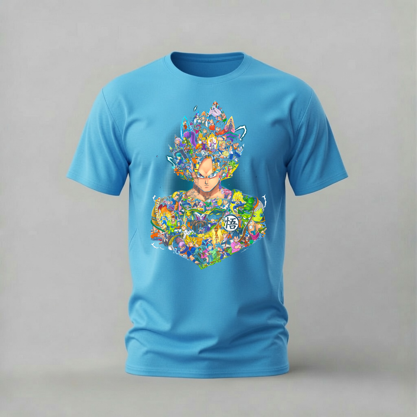 DRAGON BALL GOKU Collage Graphic T-Shirt