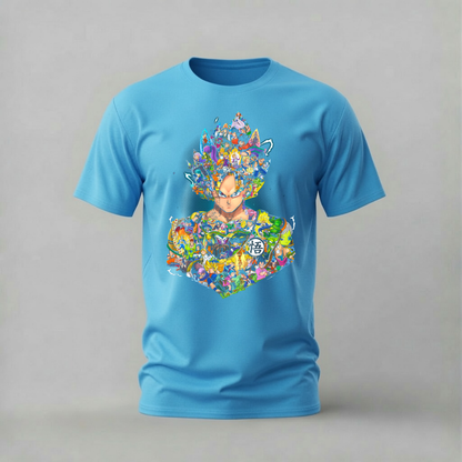DRAGON BALL GOKU Collage Graphic T-Shirt