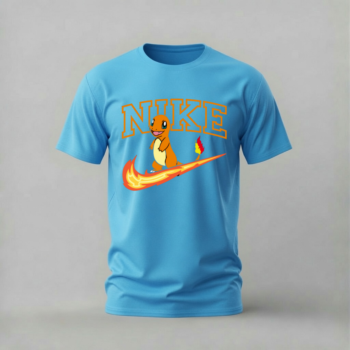 CHARMANDER Nike Parody Graphic T-Shirt