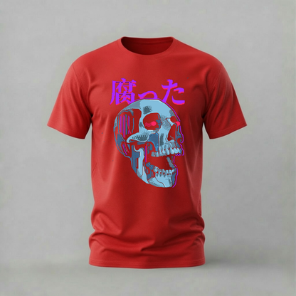 ROTTEN SKULL Graphic T-Shirt