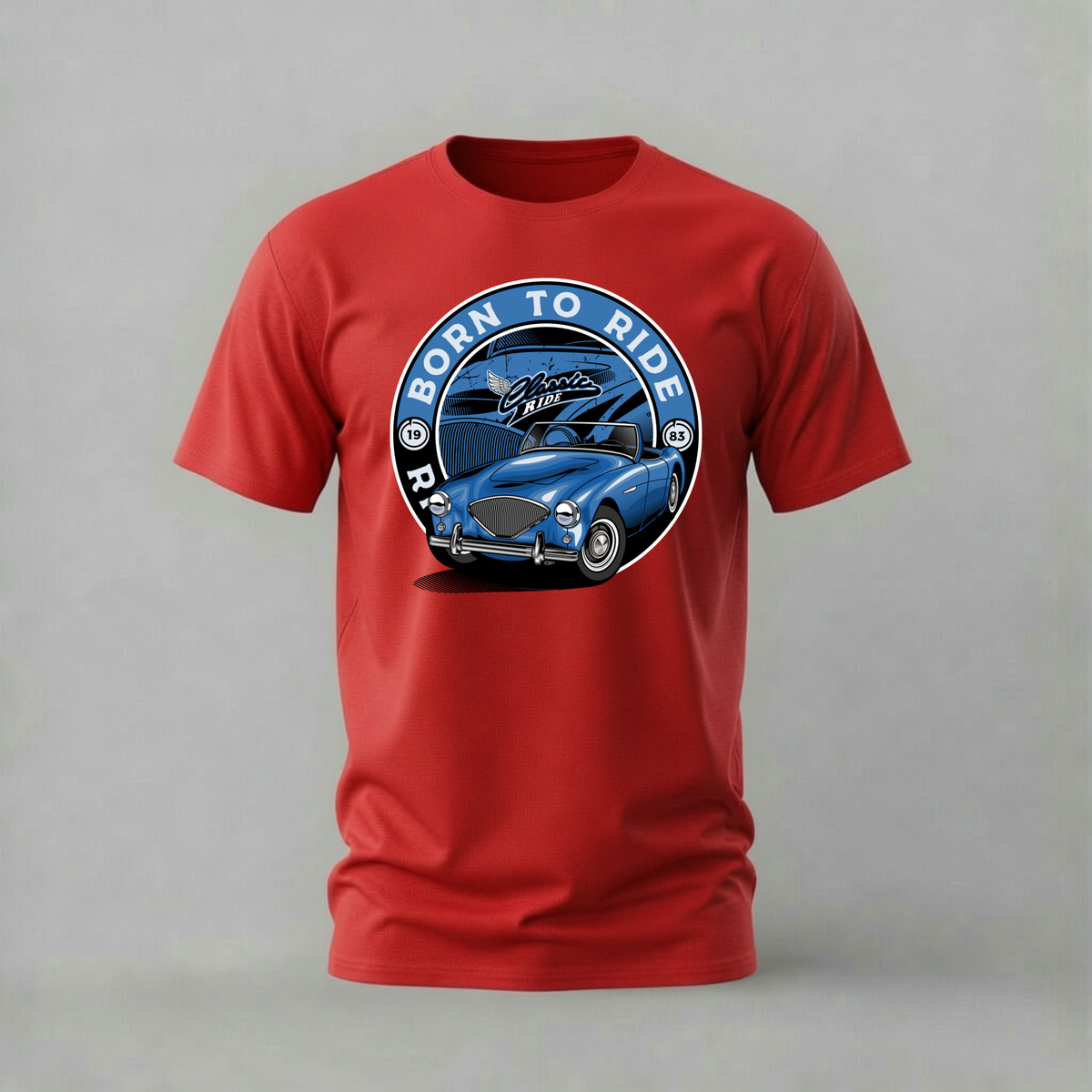 BORN TO RIDE CONVERTIBLE Graphic T-Shirt