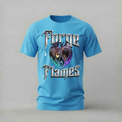 FORGE FLAMES Heart Graphic T-Shirt