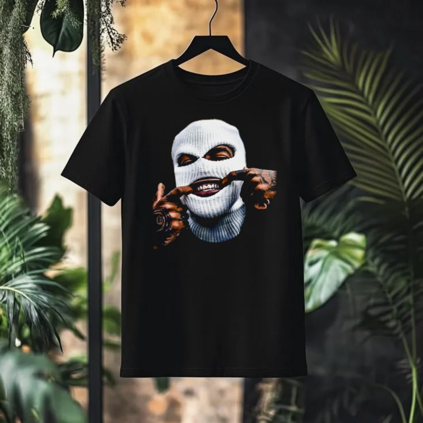 SKI MASK Street Hustle Graphic T-Shirt