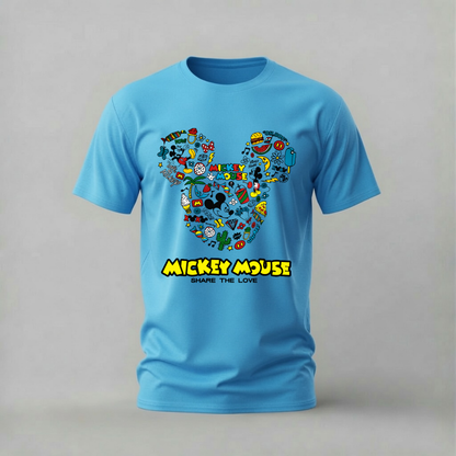 MICKEY MOUSE Doodle Graphic T-Shirt