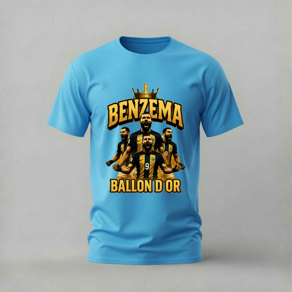 BENZEMA Ballon d'Or Graphic T-Shirt