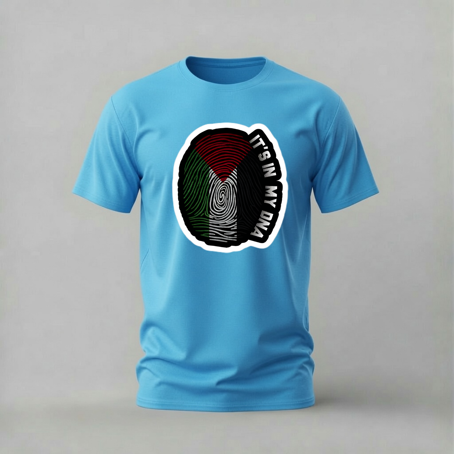 PALESTINE DNA Fingerprint Graphic T-Shirt