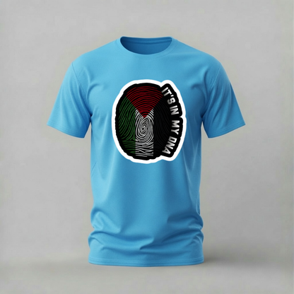 PALESTINE DNA Fingerprint Graphic T-Shirt