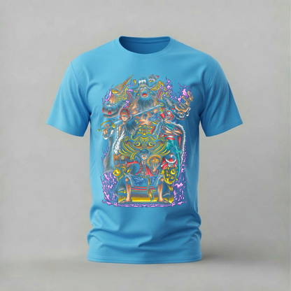 LUFFY THRONE LEGENDS Graphic T-Shirt