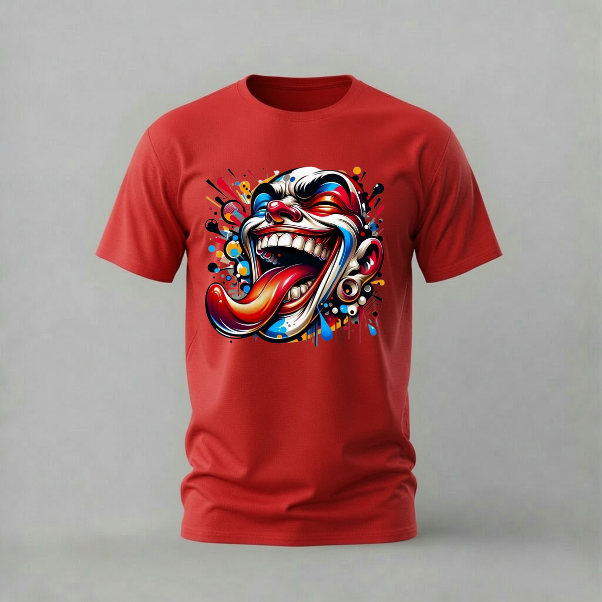 CRAZY CLOWN Graphic T-Shirt