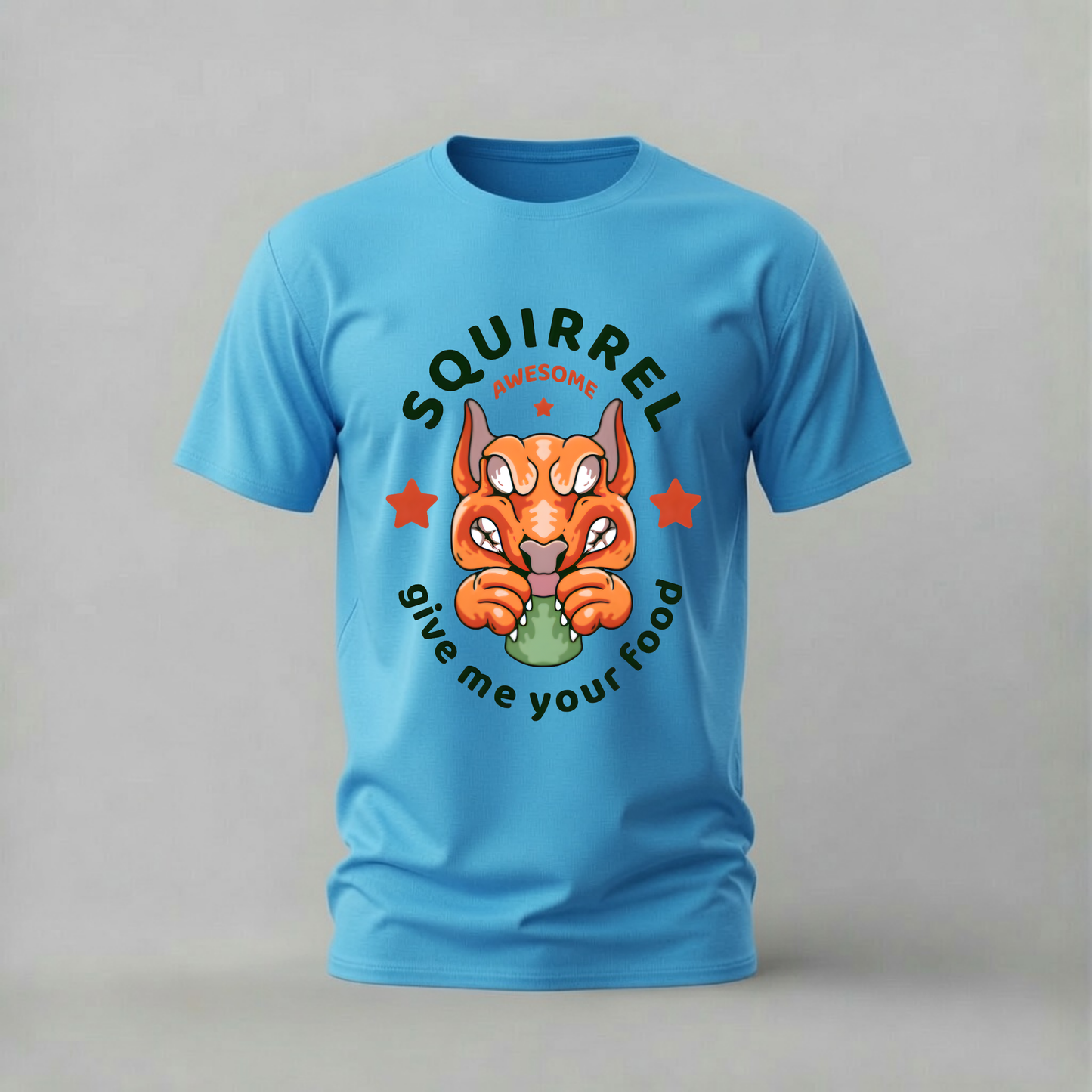 SQUIRREL AWESOME Graphic T-Shirt