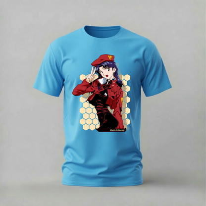 MISATO KATSURAGI Evangelion Graphic T-Shirt