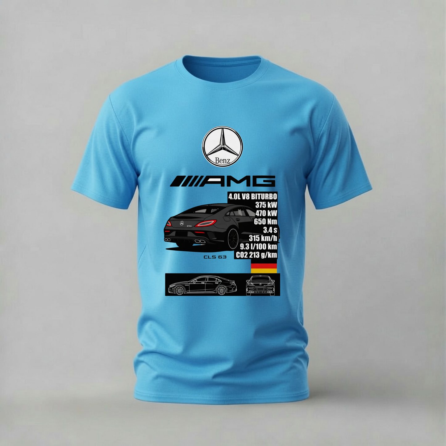 MERCEDES CLS 63 AMG Graphic T-Shirt