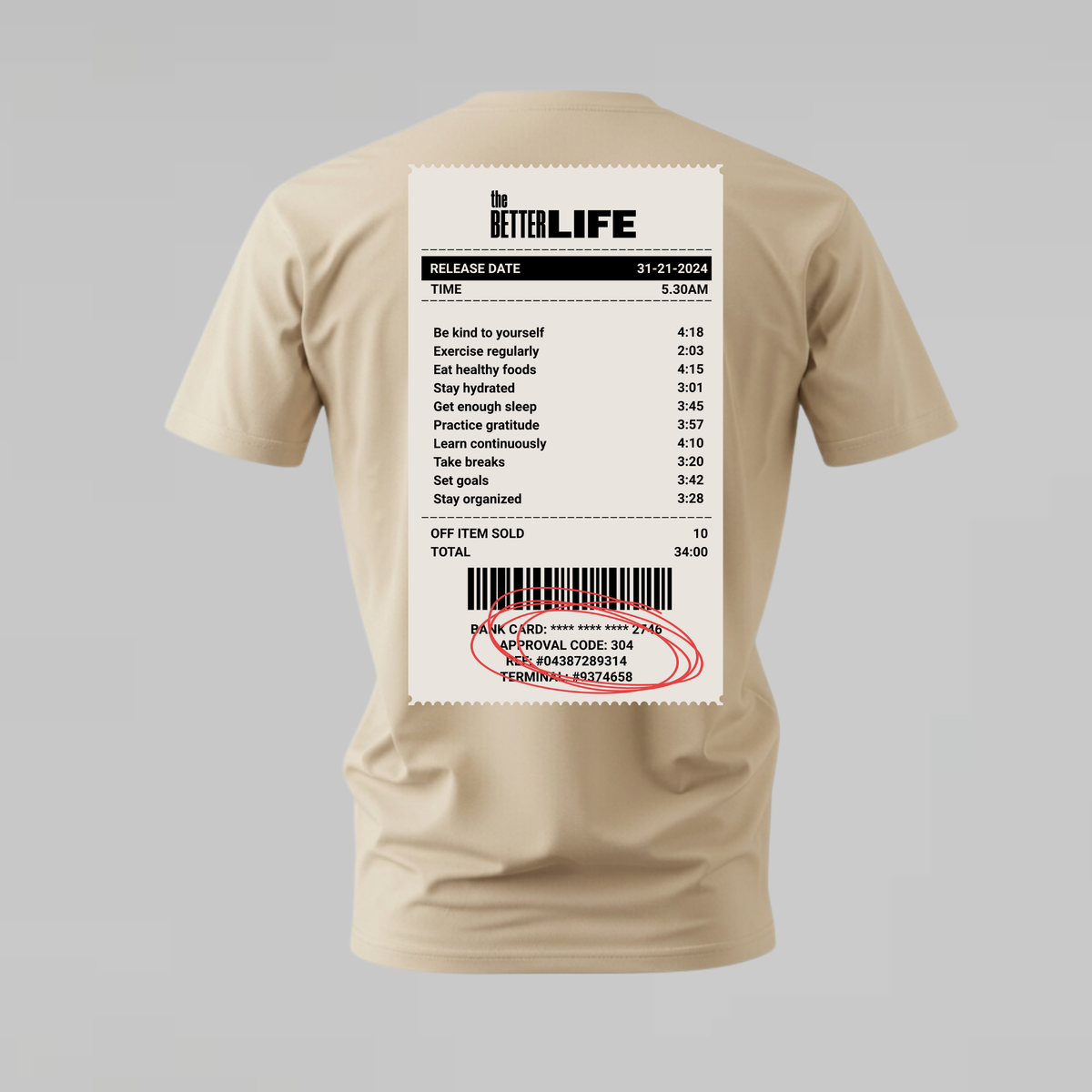 THE BETTER LIFE Graphic T-Shirt