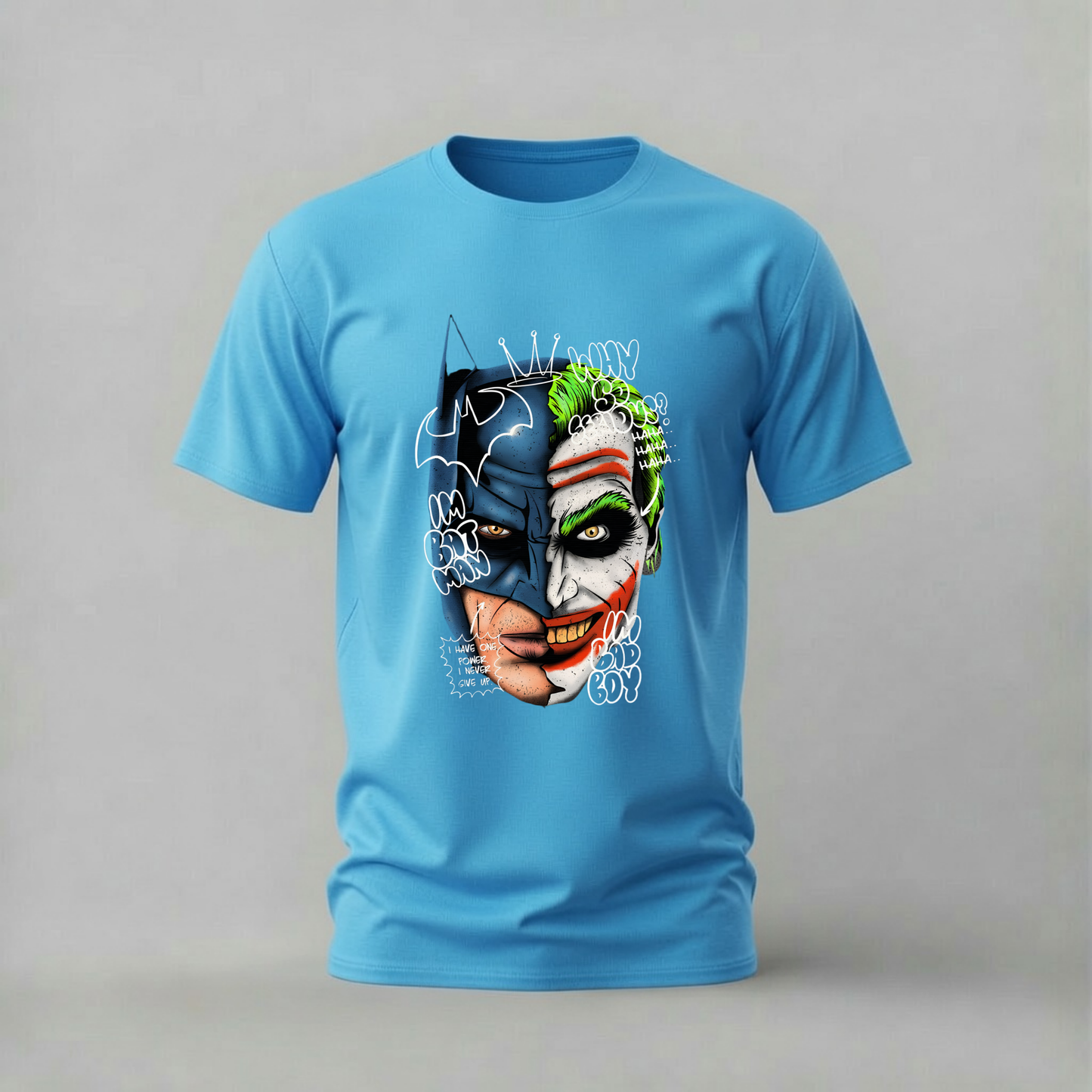 BATMAN JOKER Split Graphic T-Shirt