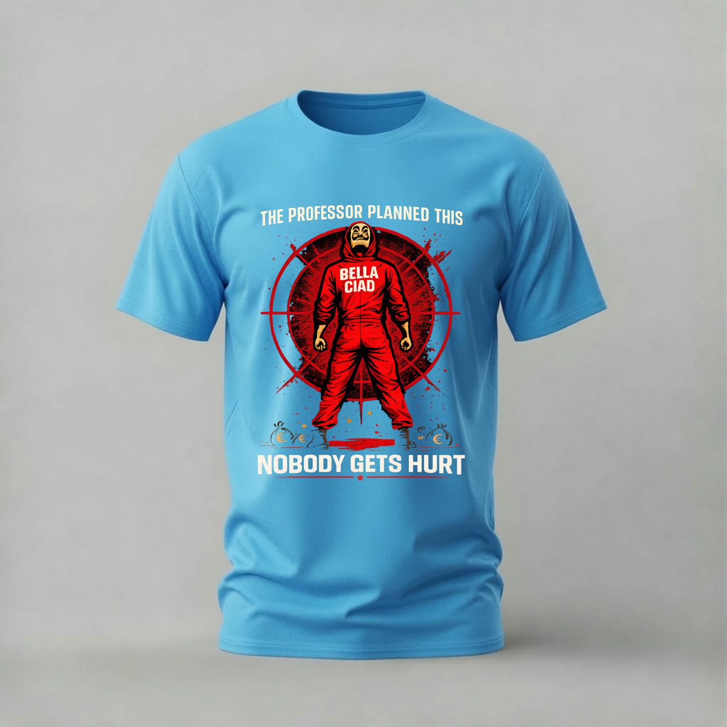 MONEY HEIST Professor Graphic T-Shirt
