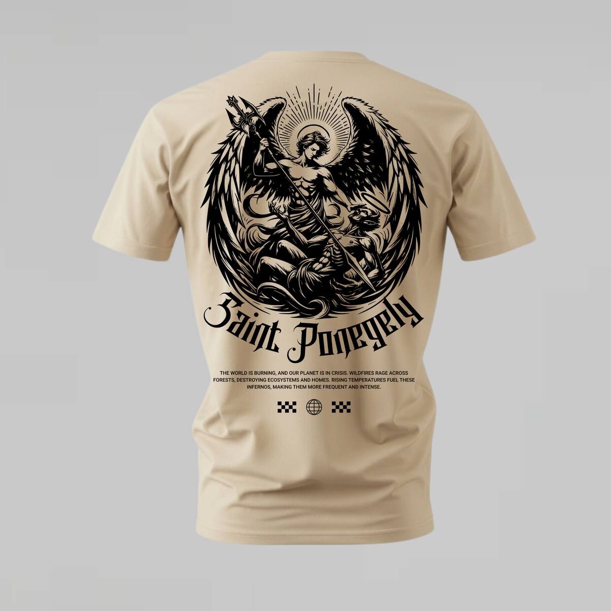 SAINT PONGELY Graphic T-Shirt
