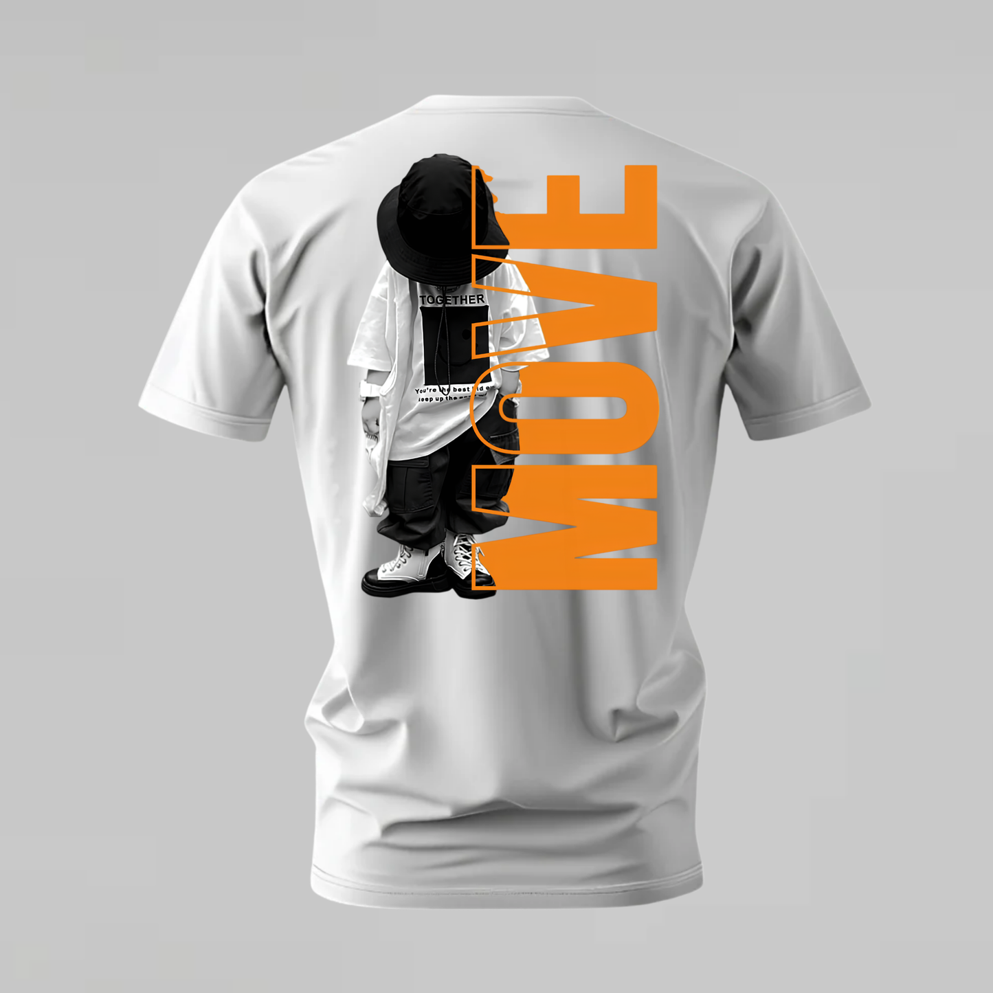 MOVE Streetwear Kid Graphic T-Shirt