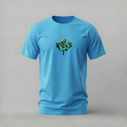 CANADA Maple Leaf Landscape Graphic T-Shirt