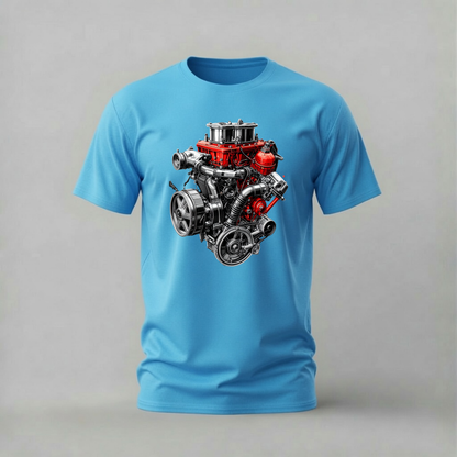 CHROME ENGINE Graphic T-Shirt
