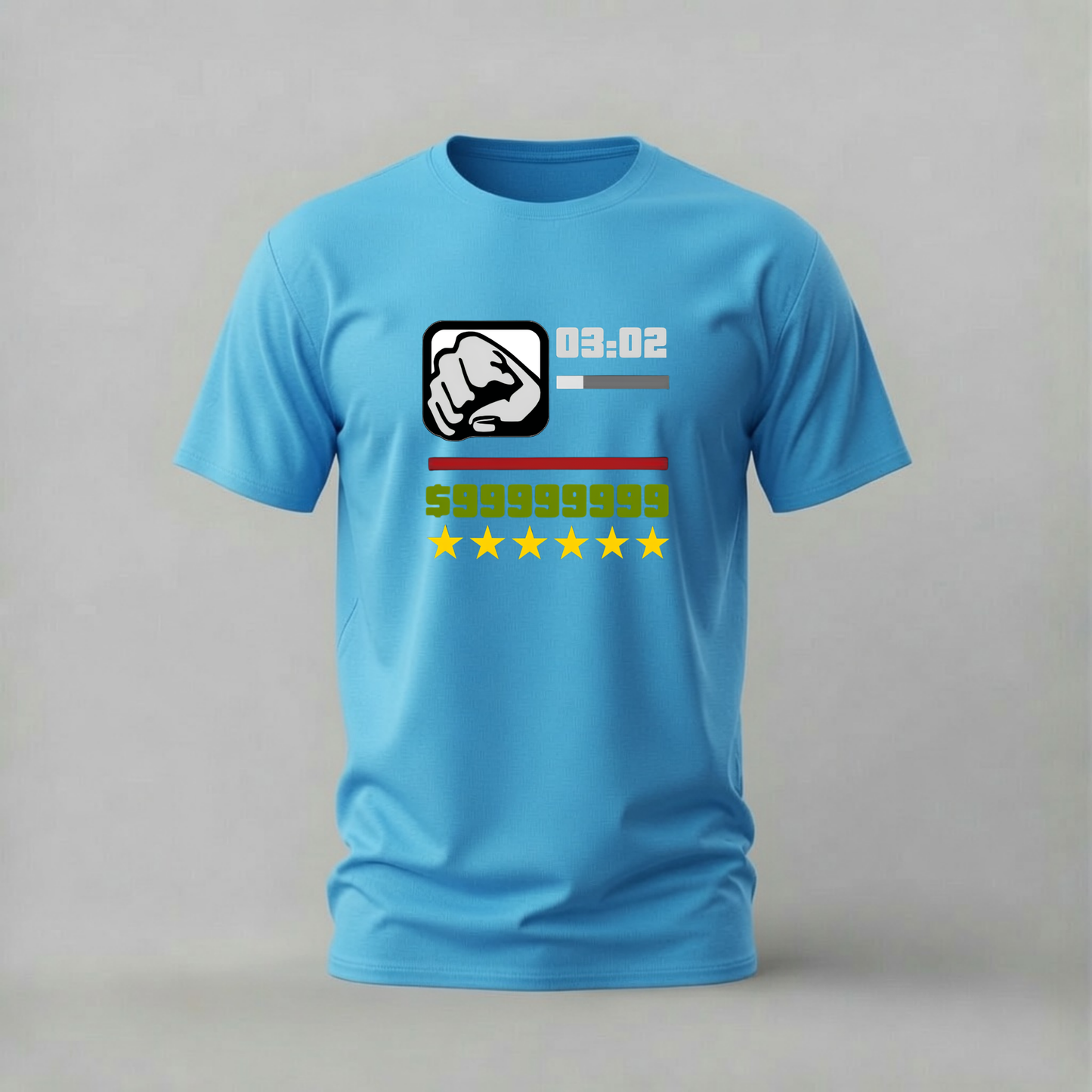 MAX MONEY GTA Style Graphic T-Shirt
