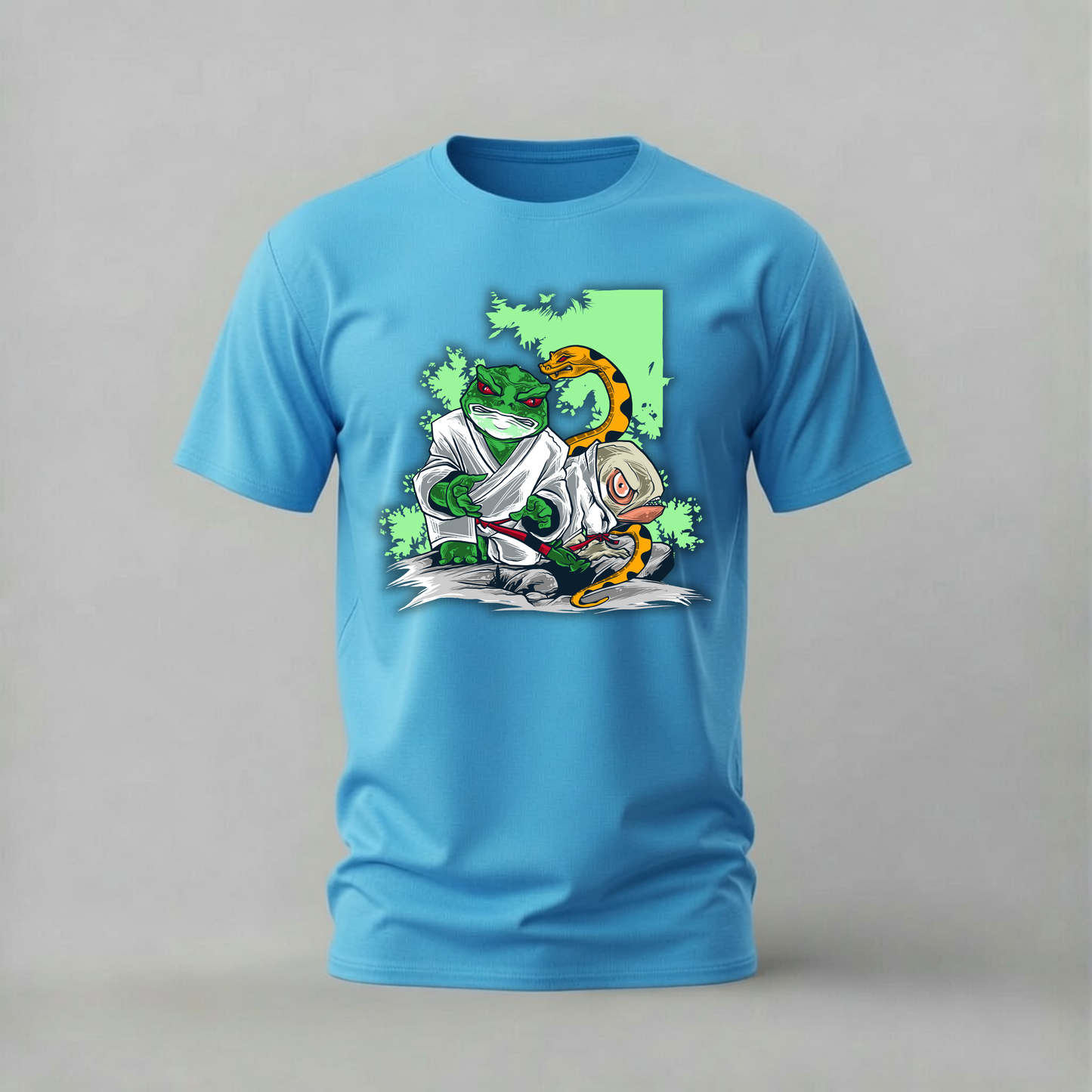 MARTIAL ARTS LIZARD Graphic T-Shirt