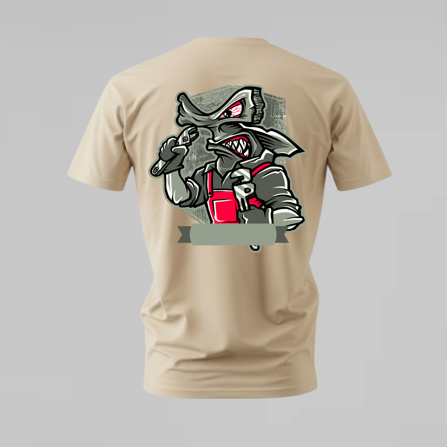 MECHANIC SHARK Graphic T-Shirt