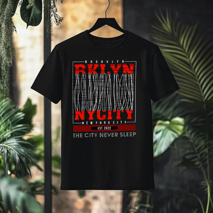 BROOKLYN BKLYN NYC Graphic T-Shirt