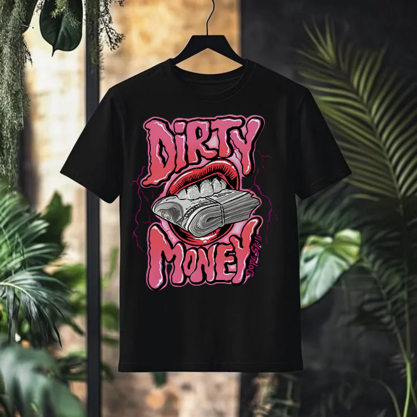 Dirty Money Cash Streetwear T-Shirt