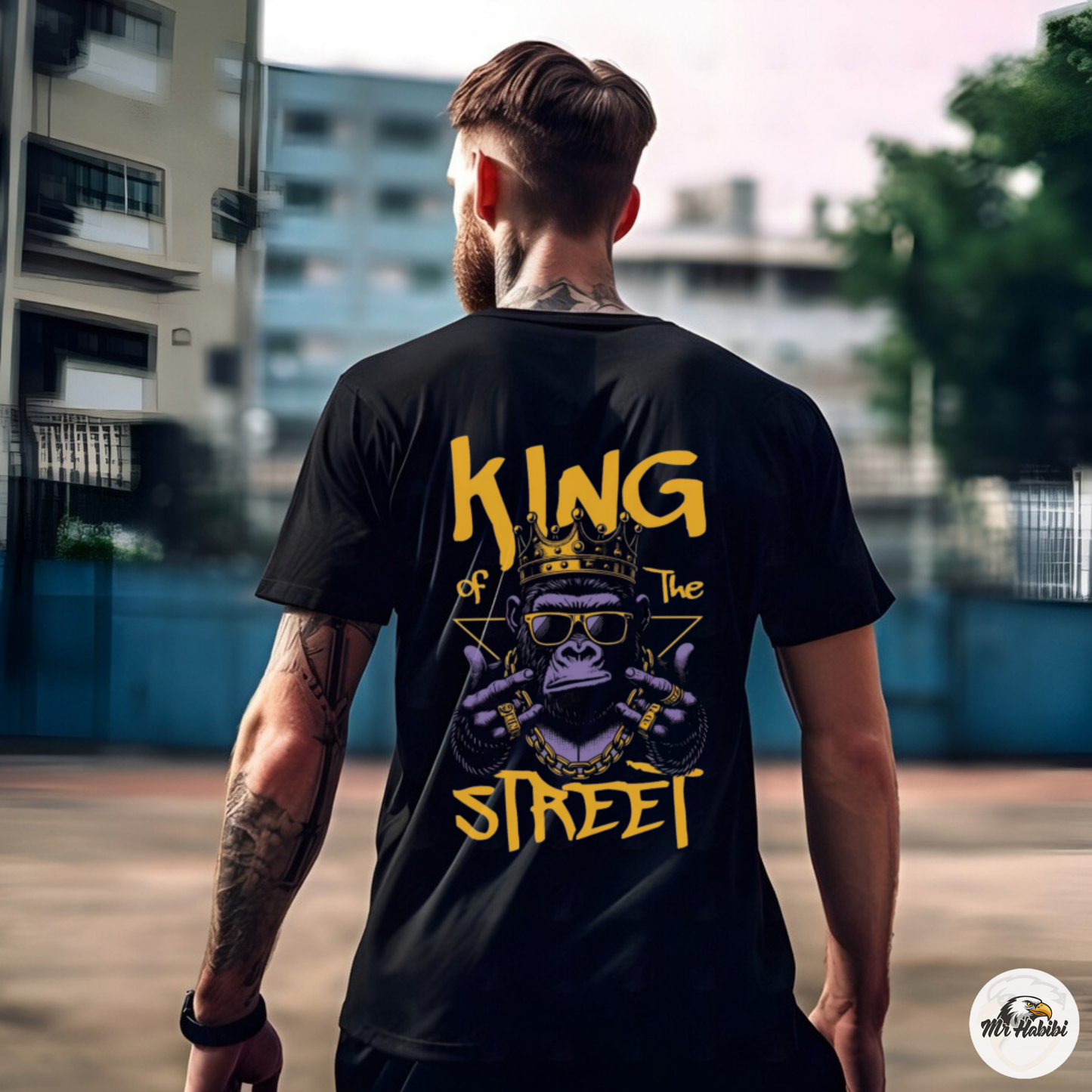 King of the Street Gorilla Crown T-Shirt