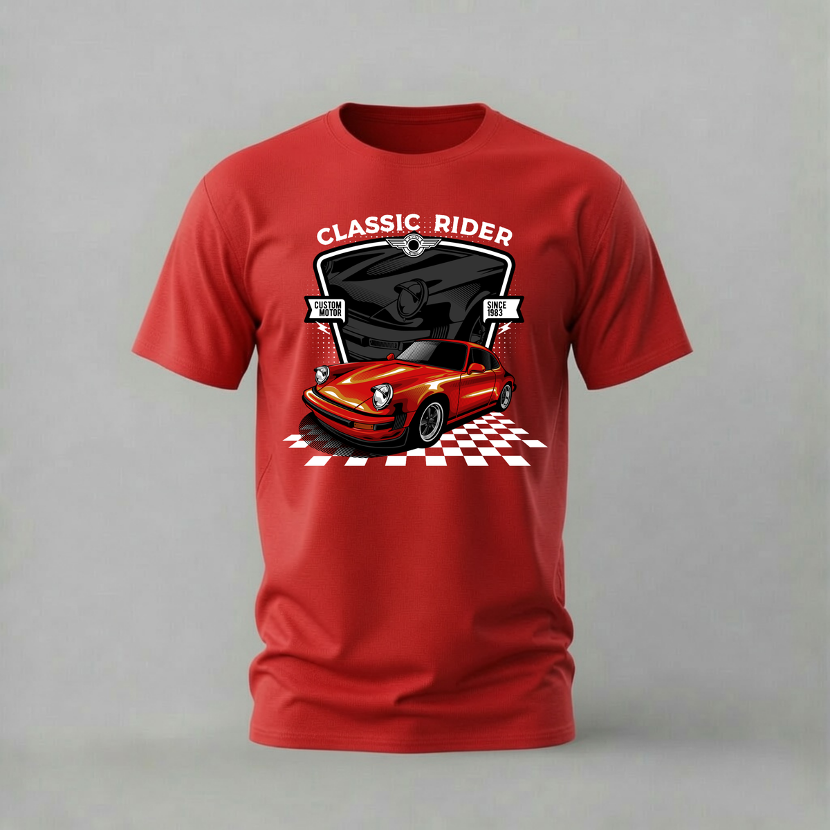 CLASSIC RIDER PORSCHE Graphic T-Shirt