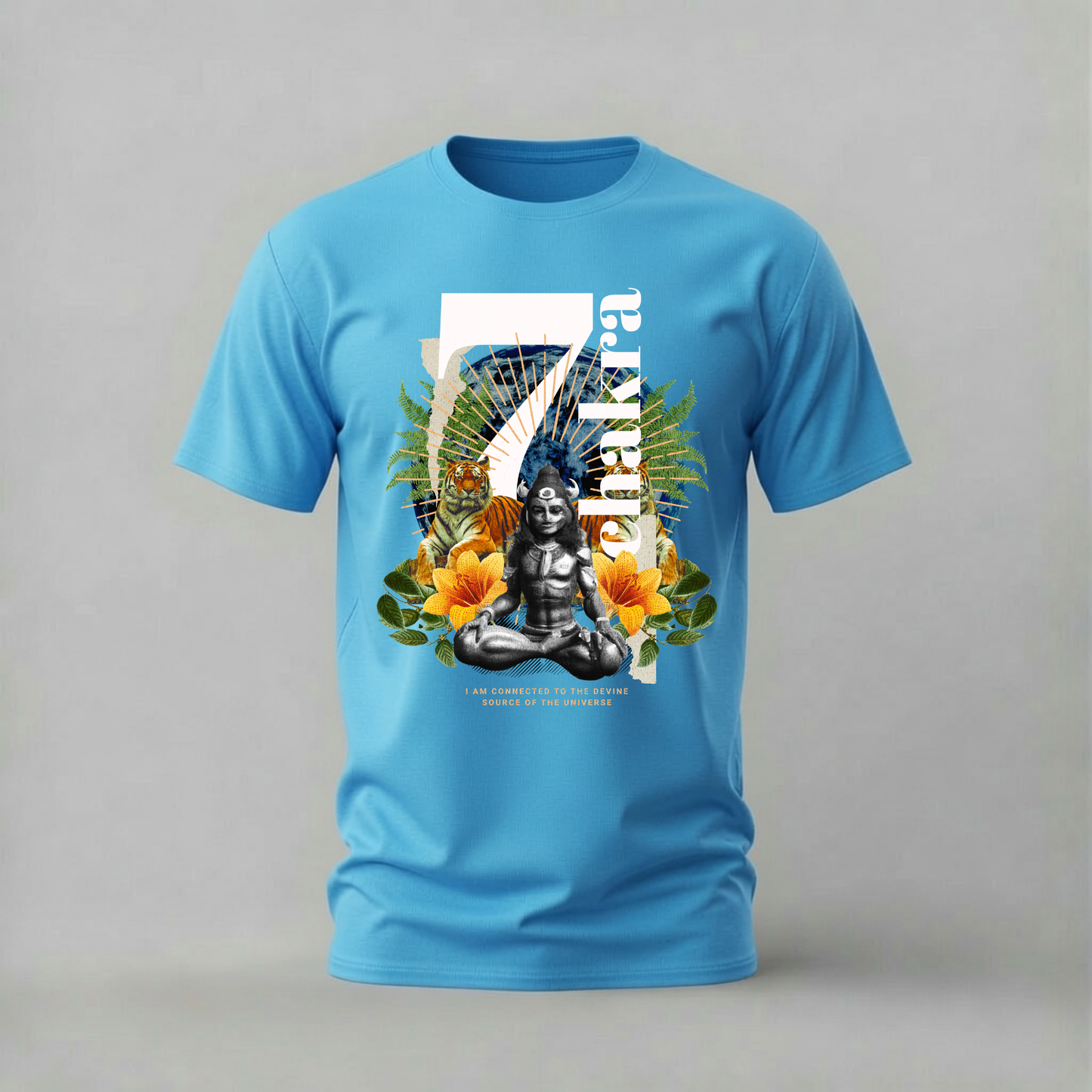 7 CHAKRA Graphic T-Shirt