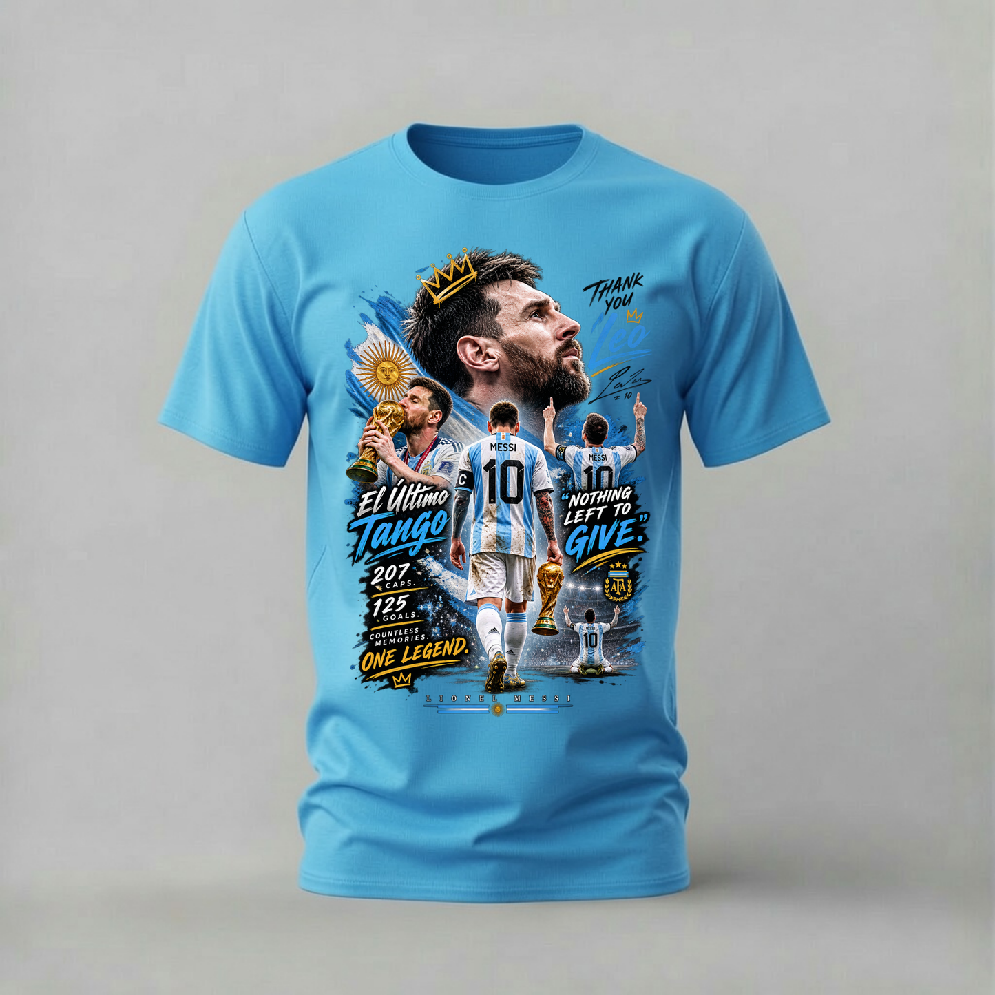 THANK YOU LEO MESSI Graphic T-Shirt