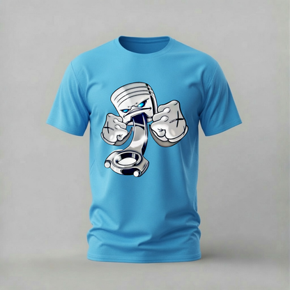 KAWS Style Piston Graphic T-Shirt