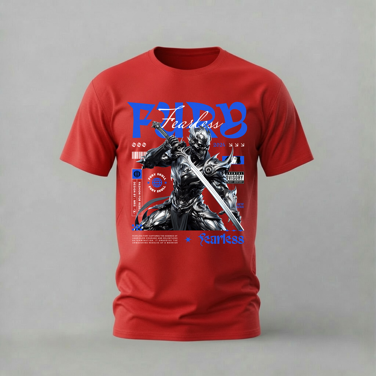 FURY FEARLESS Graphic T-Shirt