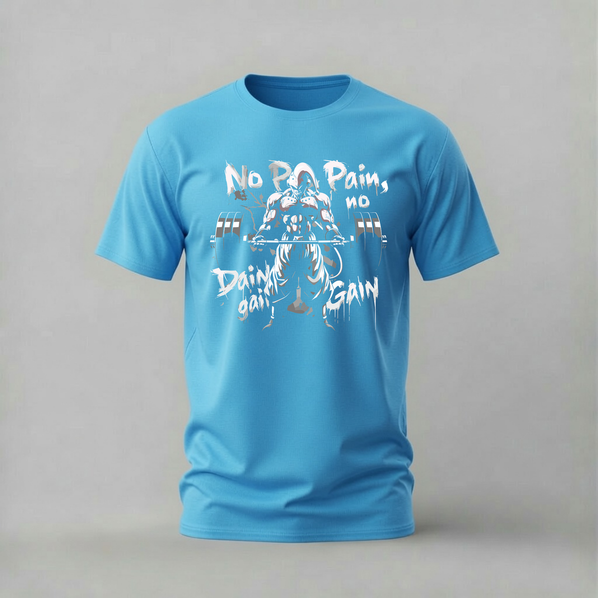 NO PAIN NO GAIN GOKU Graphic T-Shirt