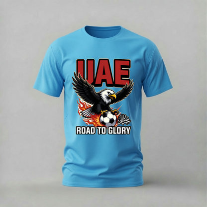 UAE Road to Glory Eagle Graphic T-Shirt