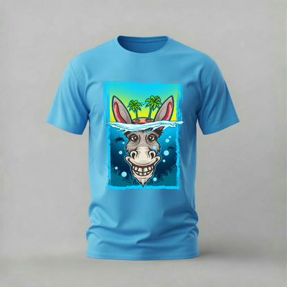 UNDERWATER DONKEY Graphic T-Shirt
