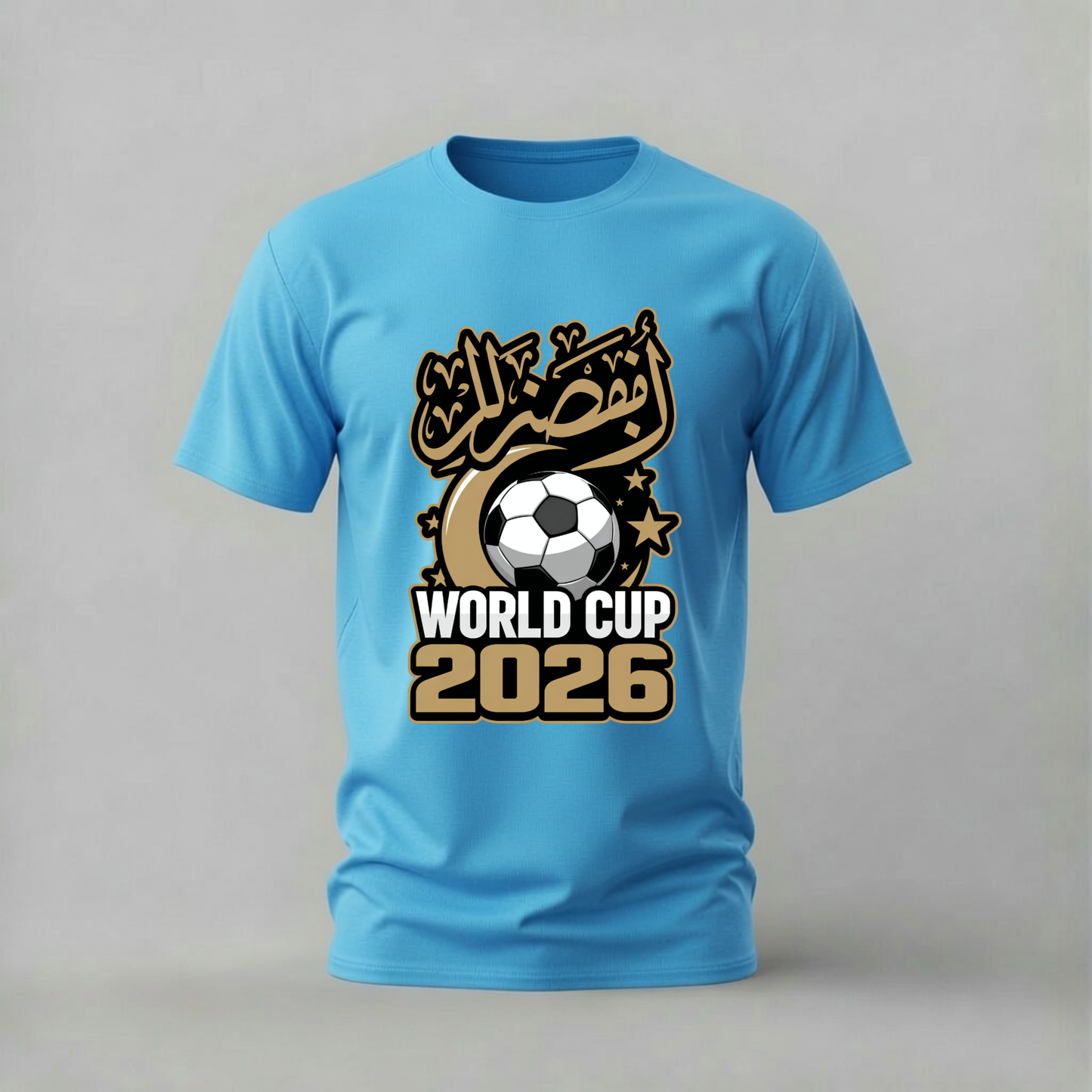 WORLD CUP 2026 Arabic Graphic T-Shirt