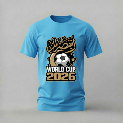 WORLD CUP 2026 Arabic Graphic T-Shirt