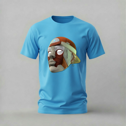 SNEAKER HEAD Mask Graphic T-Shirt