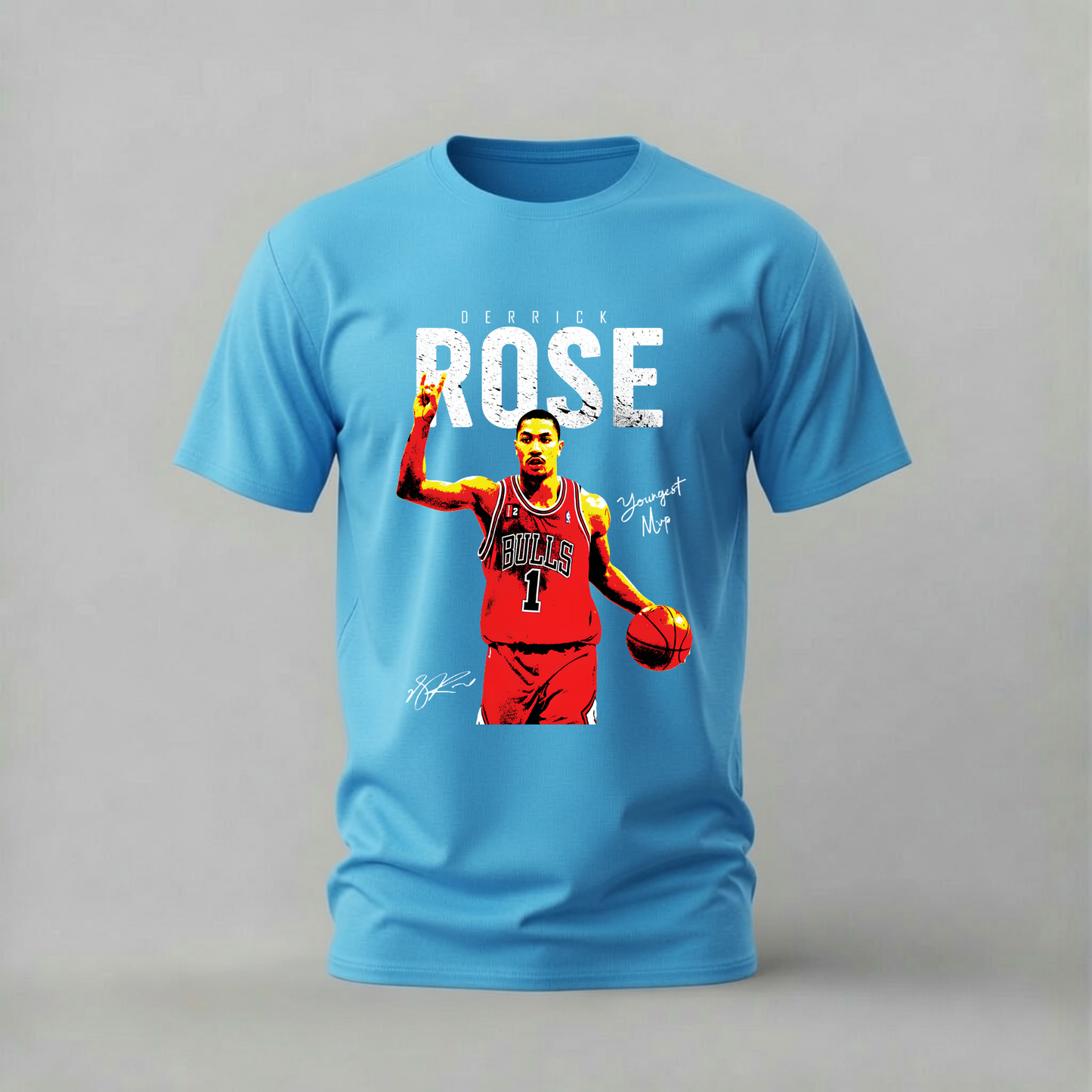 DERRICK ROSE Youngest MVP Graphic T-Shirt