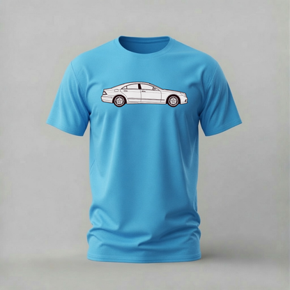 MERCEDES CLS Line Art Graphic T-Shirt